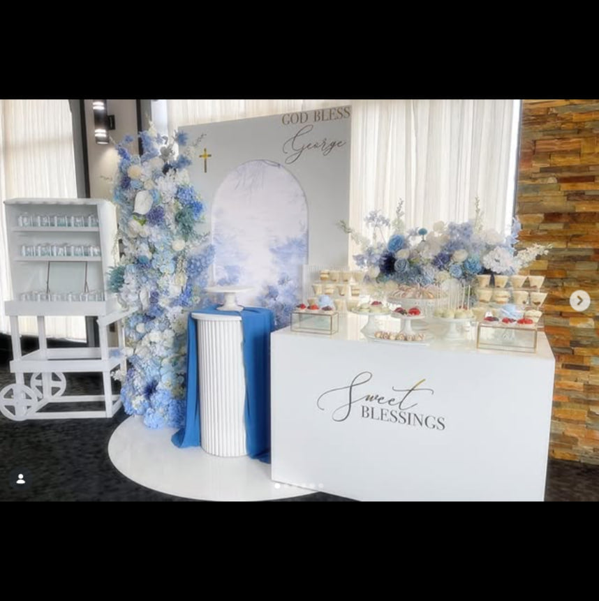 White Display Cart rental in Ottawa