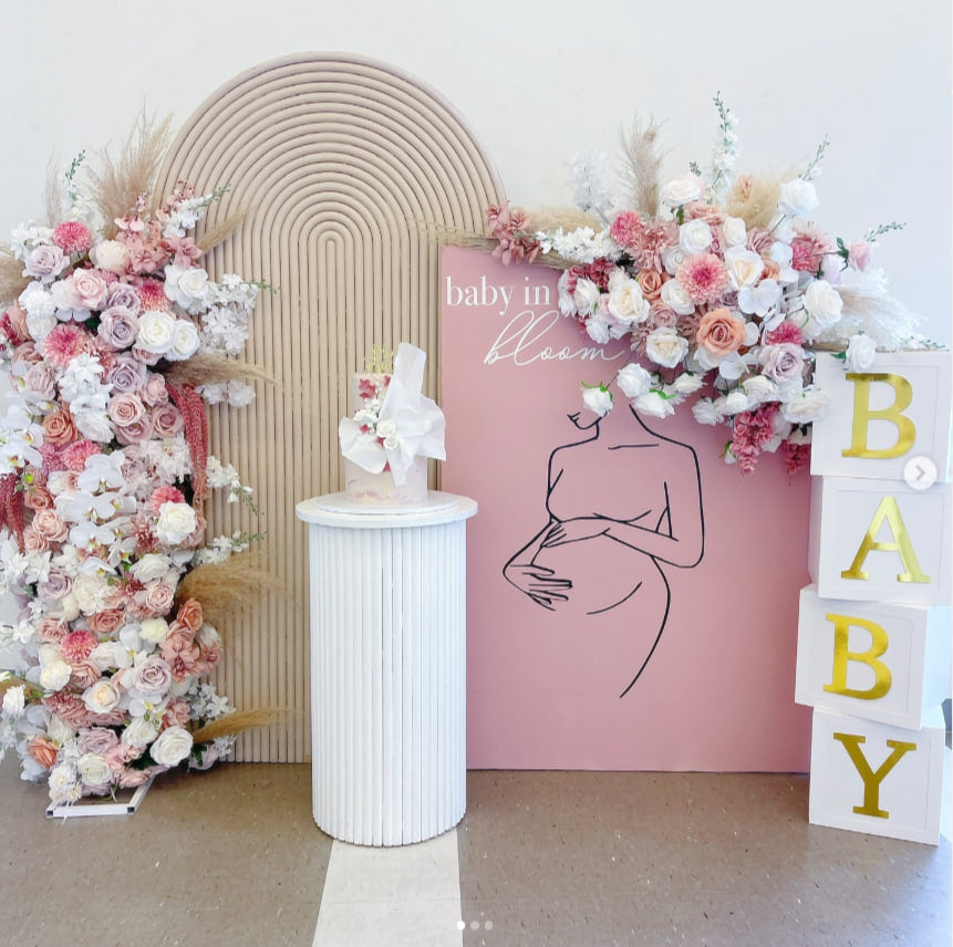 Baby in Bloom Maternity Backdrop Panel rental in Ottawa