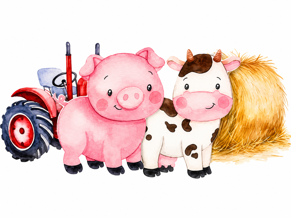 Farm Friends Cutouts (Rental)