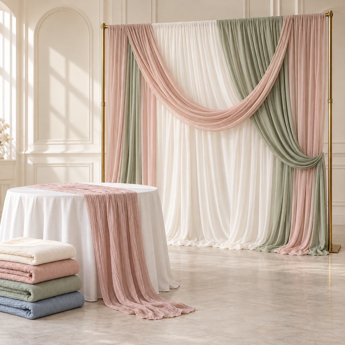 Event Fabrics & Draping (Rental)