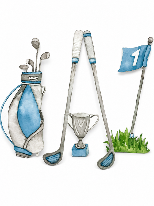 Golf Championship Cutout Set rental in Ottawa