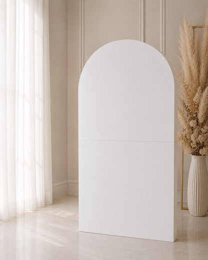 White Arch Backdrop Panel Small rental in Ottawa
