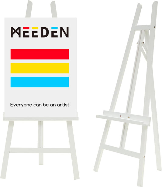 White Wooden Display Easel Rental in Ottawa