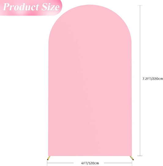 Arch Backdrop Cover – Pink, 7.2 ft Rental in Ottawa
