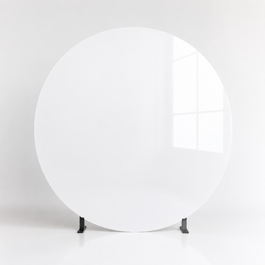 Medium Round Acrylic Backdrop rental in Ottawa
