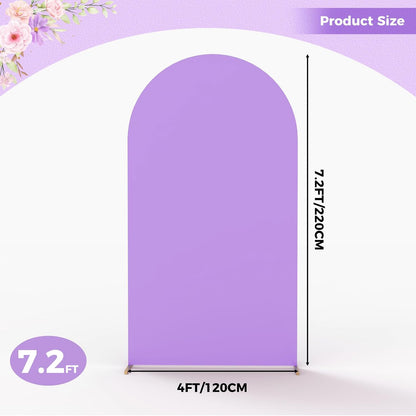Arch Backdrop Cover – Purple, 7.2 ft Rental in Ottawa