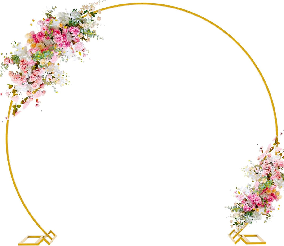 Gold Round Backdrop Stand – 8 ft rental in Ottawa