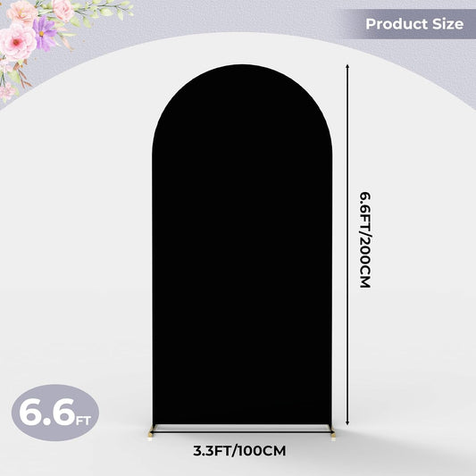 Arch Backdrop Cover – Black, 6.6 ft Rental in Ottawa
