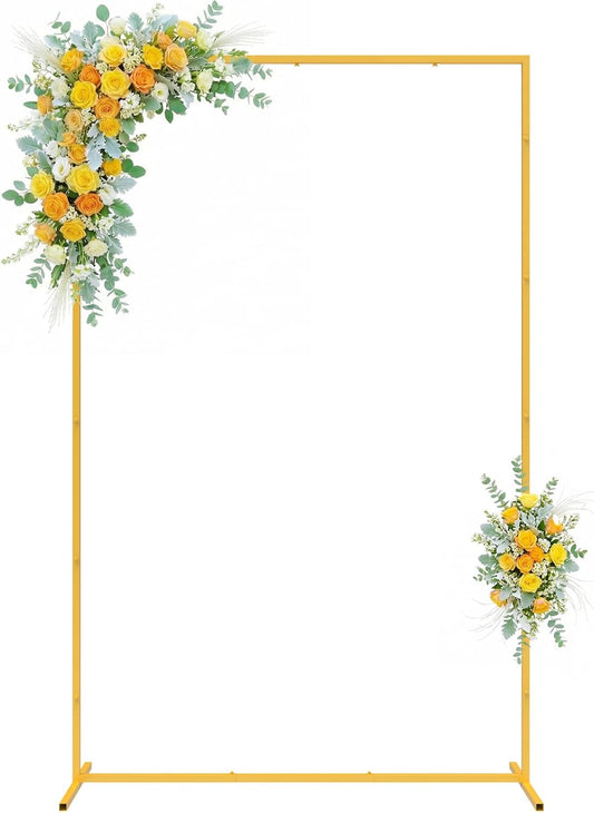 Gold Square Backdrop Stand – 6.6 × 4 ft rental in Ottawa