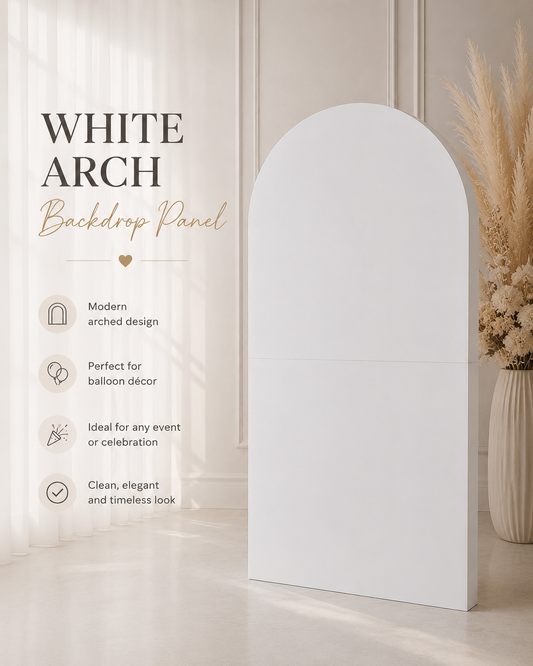 White Arch Backdrop Panel Small rental in Ottawa