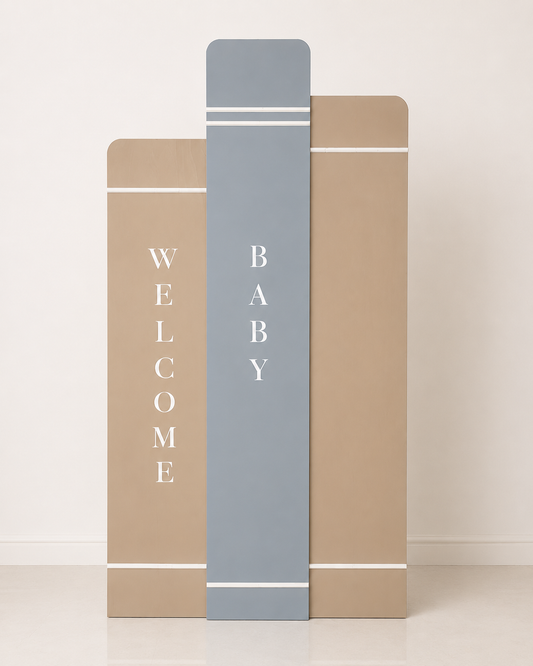 Modern Welcome Panel Set rental in Ottawa
