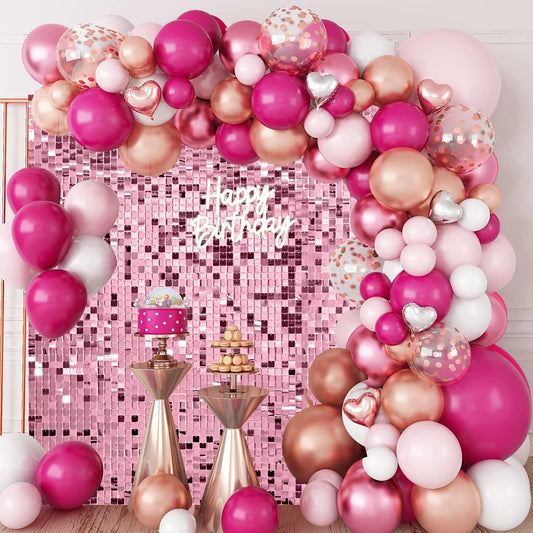 Pink Shimmer Wall Backdrop Panels rental in Ottawa