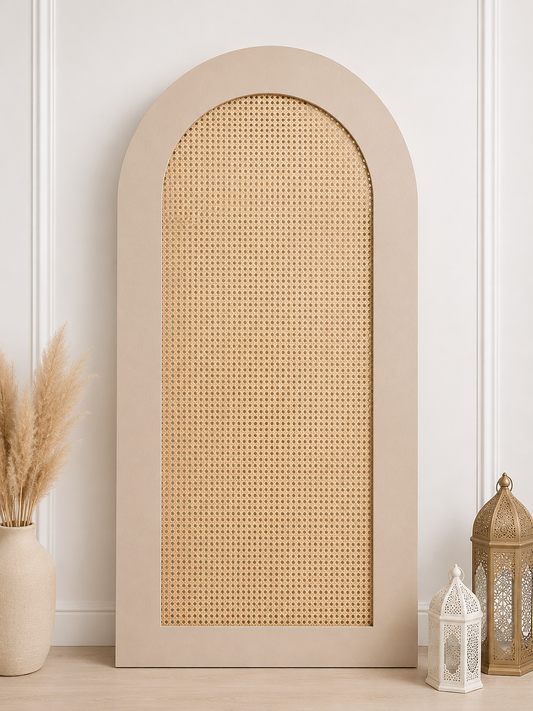 Woven Arch Backdrop rental in Ottawa