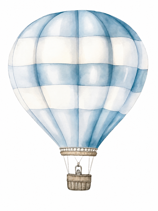 Blue Hot Air Balloon Cutout rental in Ottawa