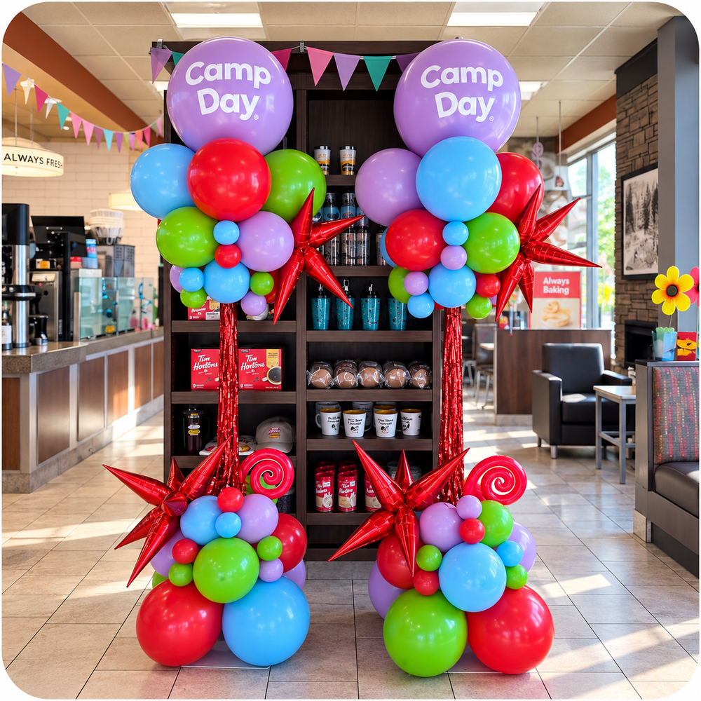 Branded Balloon Column