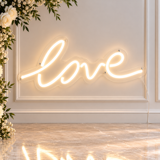 LED Neon Sign Love (Rental)