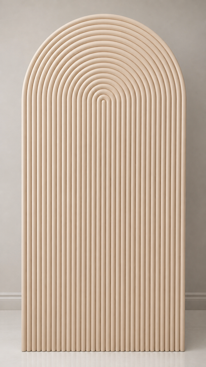 Oval Ripple Backdrop rental in Ottawa