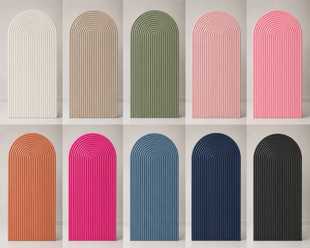 Oval Ripple Backdrop rental in Ottawa