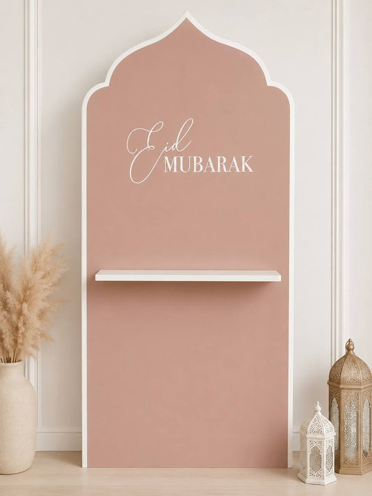 Eid Mubarak Arch Shelf Backdrop rental in Ottawa
