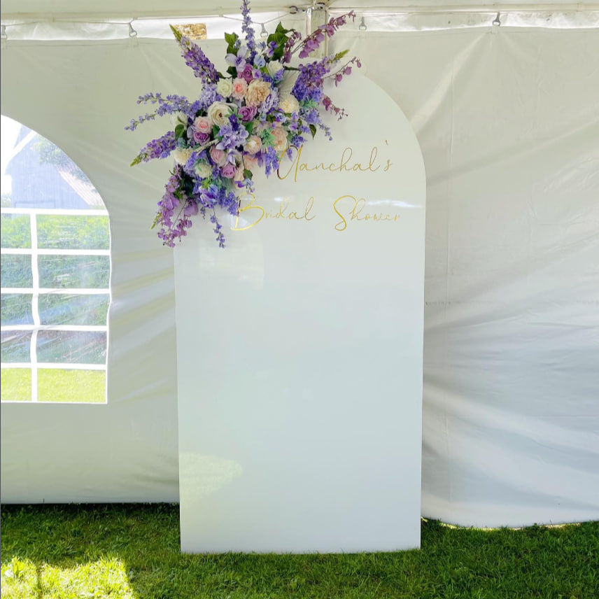 Modern Arch Backdrop rental in Ottawa
