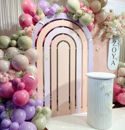 Pastel Rainbow Arch Backdrop rental in Ottawa