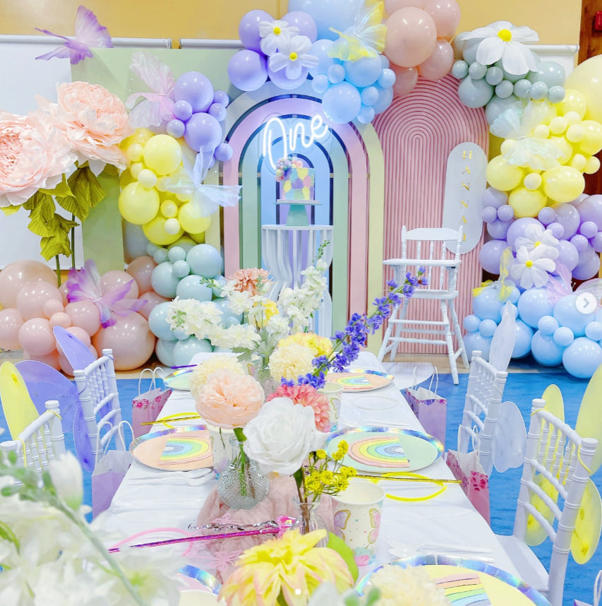 Pastel Rainbow Arch Backdrop rental in Ottawa