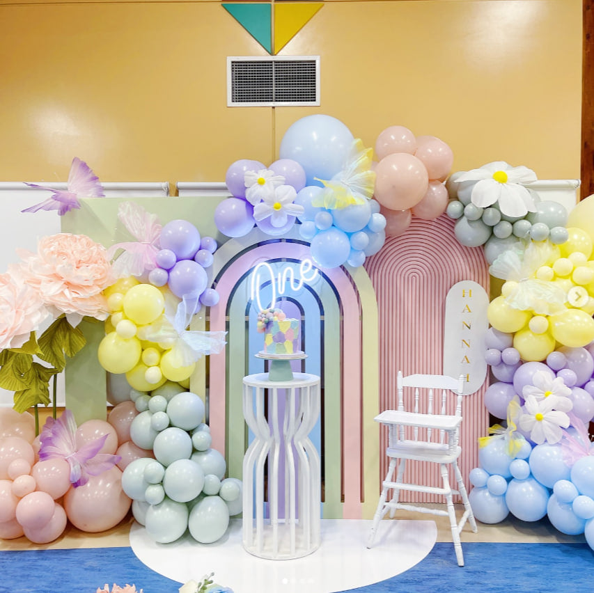 Pastel Rainbow Arch Backdrop rental in Ottawa