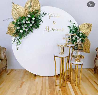 Medium Round Acrylic Backdrop rental in Ottawa