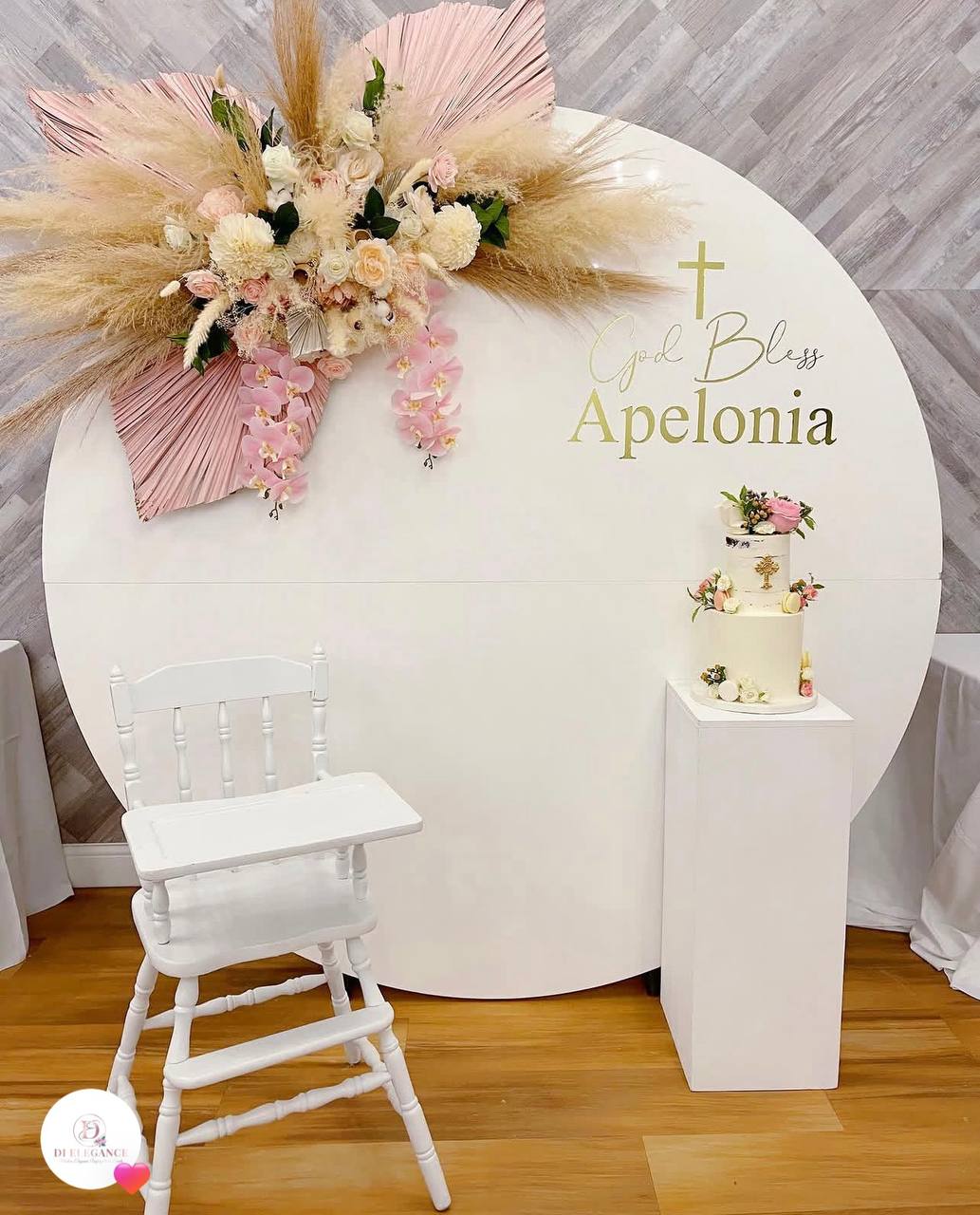 Medium Round Acrylic Backdrop rental in Ottawa