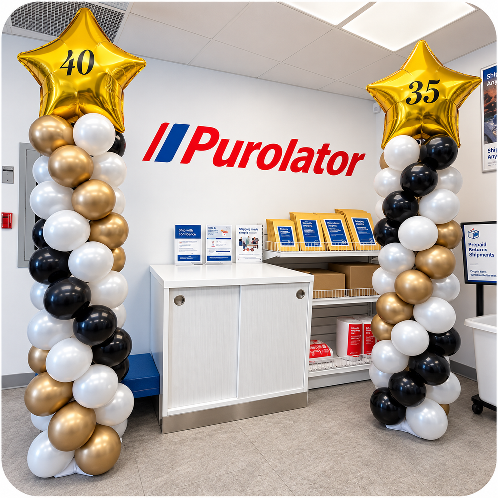 Branded Balloon Column