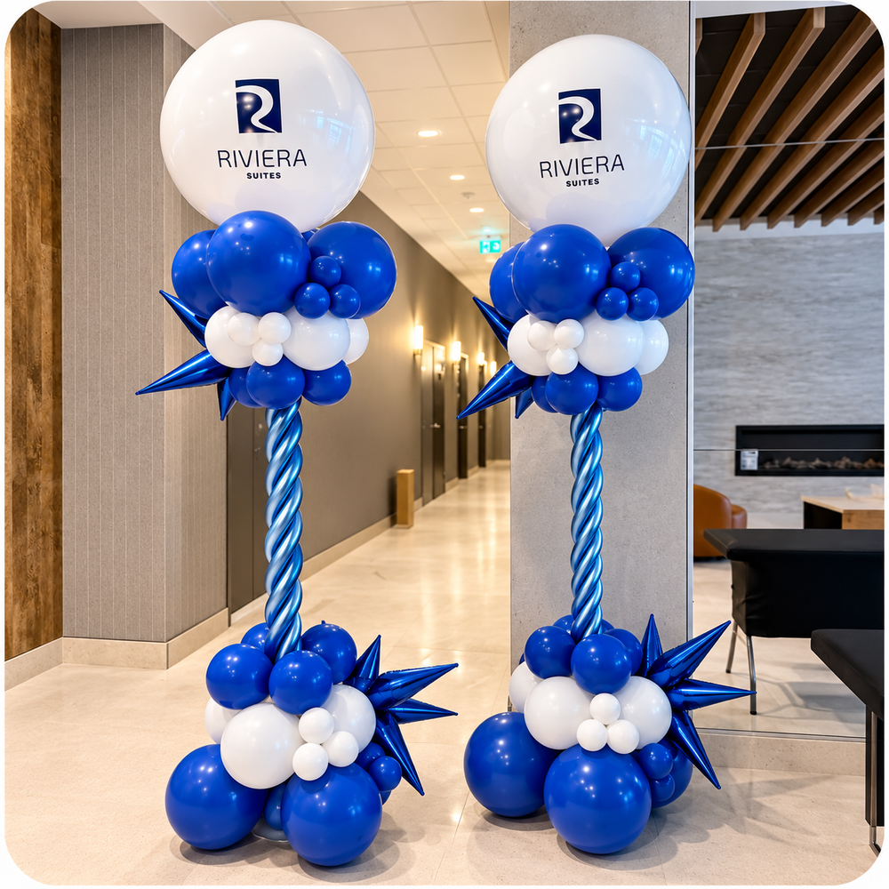 Branded Balloon Column