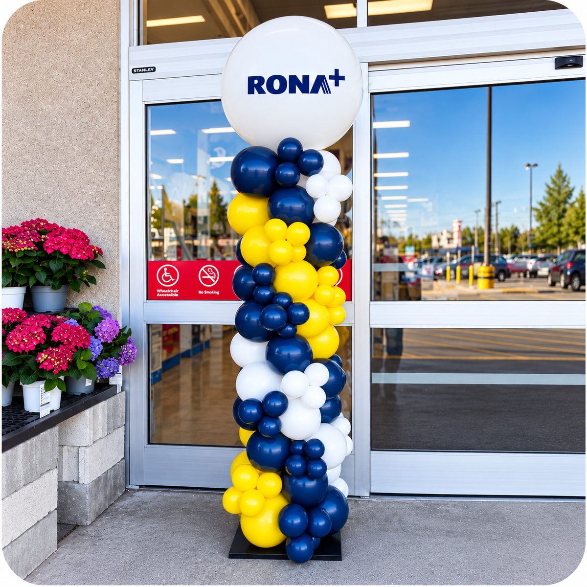 RONA+ Branded Balloon Column