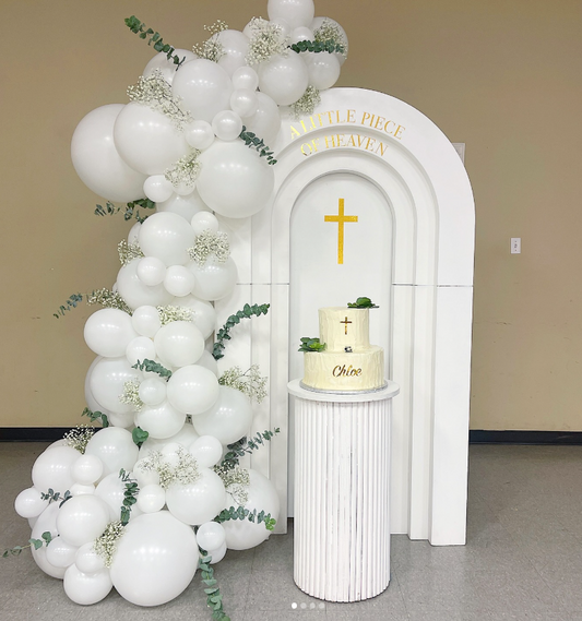Small Layered 3D Arch Backdrop rental in Ottawa